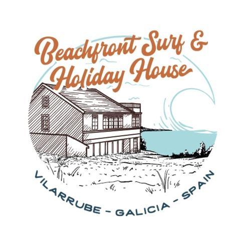 Beachfront Surf & Holiday House, Charming & Quiet Valdoviño Zewnętrze zdjęcie